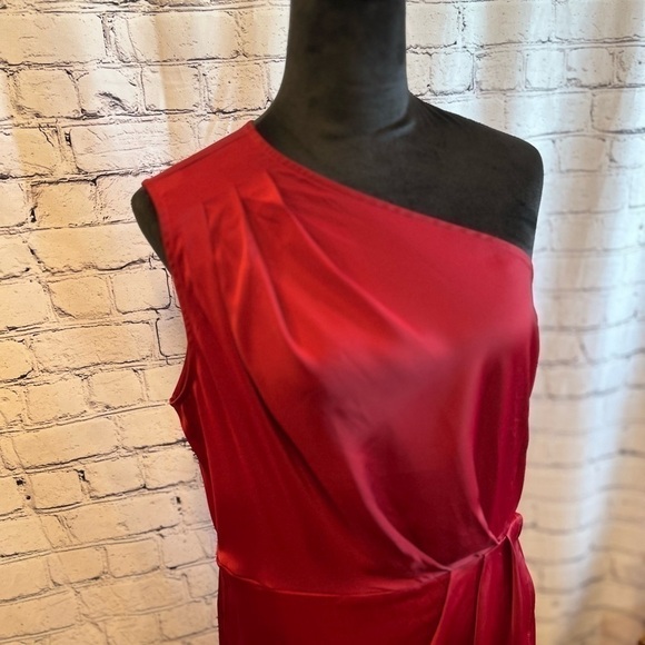 Pretty Garden Res One Shoulder Dress  size M.   NWT - Picture 4 of 16